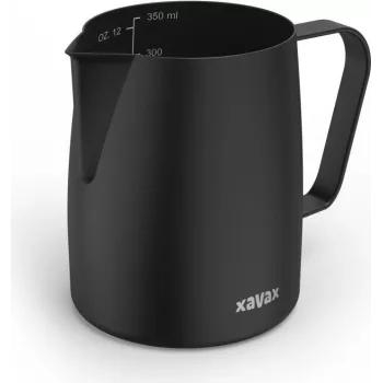 Xavax 00111260 piena un krējuma krūze 350 ml nerūsējošais tērauds melna (00111260)