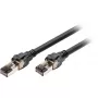 komutācijas kabelis Digitus CAT 8.1 S/FTP RJ45 5m melns
