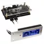 Lamptron TC20 PCI RGB ventilatora un LED kontrolieris — sudraba krāsā