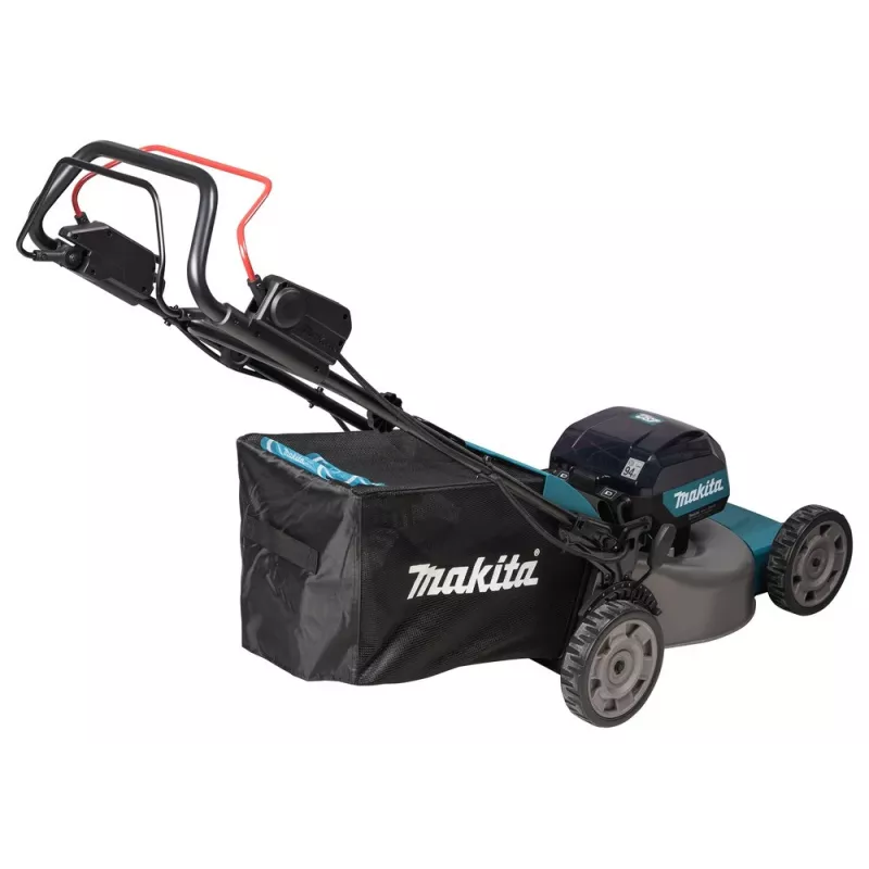 Makita LM001GZ zāles pļāvējs Stumjamais zāles pļāvējs Akumulators Melns, zils