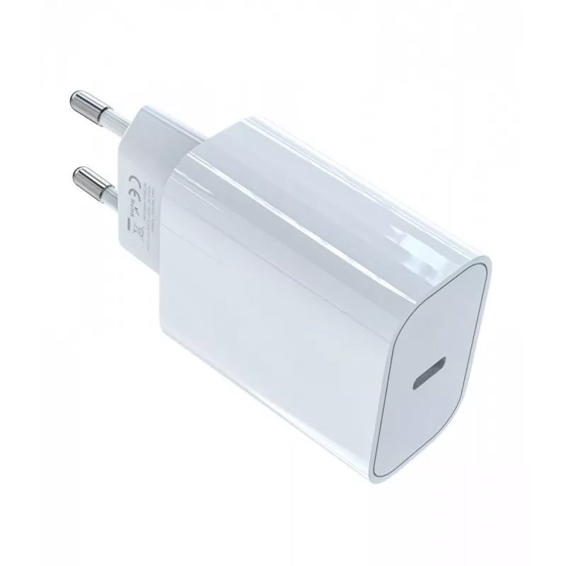 Universal charger USB C 20W Jauda Delivery Balts