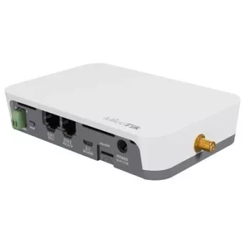 Tīkla vārteja/kontrolieris MikroTik KNOT LR8G — vienjoslas 2,4 GHz, 100 Mbit/s Ethernet, QCA9531 650 MHz, RS-485, NanoSIM