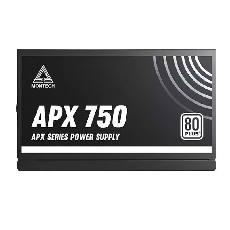Montech APX750 barošanas bloks 750 W 20+4 kontaktu ATX ATX melns