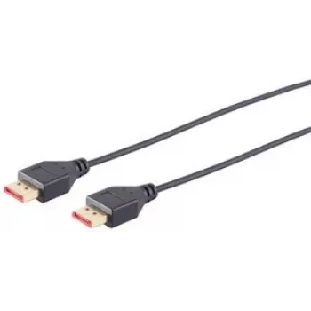 DisplayPort kabelis ShiverPeaks BS10-69155 1,5 m melns