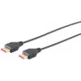 DisplayPort kabelis ShiverPeaks BS10-69155 1,5 m melns