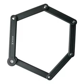 Saliekamā velosipēda slēdzene MANTA XR00FL01 — segmentveida dizains uzstādīšanai uz rāmja