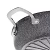 Indukcijas dziļā cepamā panna ar 2 rokturiem BALLARINI Salina Granitium 24 cm 75002-811-0