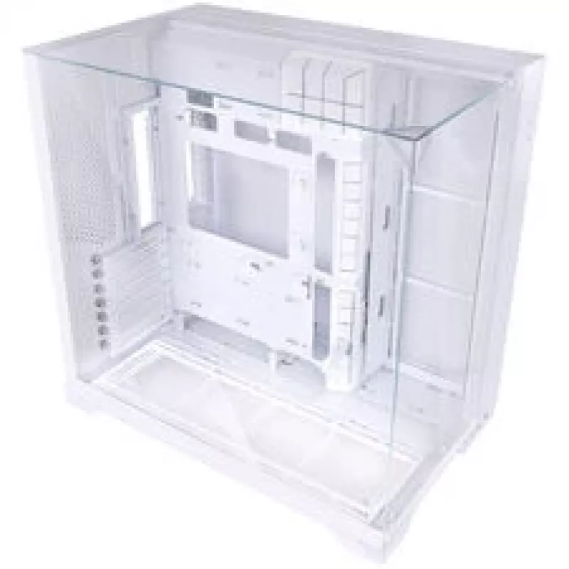 Lian Li O11 Vision Compact - Balts + 3x UNI FAN SL-INF 120 ARGB Reverse Blade PWM ventilators - 120mm (iesk. kontrolieri)