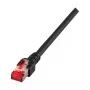 EFB-Elektronik RJ45 ielāpu vads Cat.6 S/FTP LSZH melns 0,25m Ražotājs: EFB Elektronik (K5515.0,25)