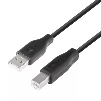TB USB AM-BM kabelis 1.8 Melns (AKTBXKU1PABW18B)