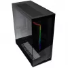 PHANTEKS NV Series NV7 E-ATX korpuss, rūdīts stikls, ARGB - melns & M25 Gen2 PWM D-RGB ventilatoru 3 gab. komplekts - reversā lāpstiņa, 140 mm + DRGB komplekts