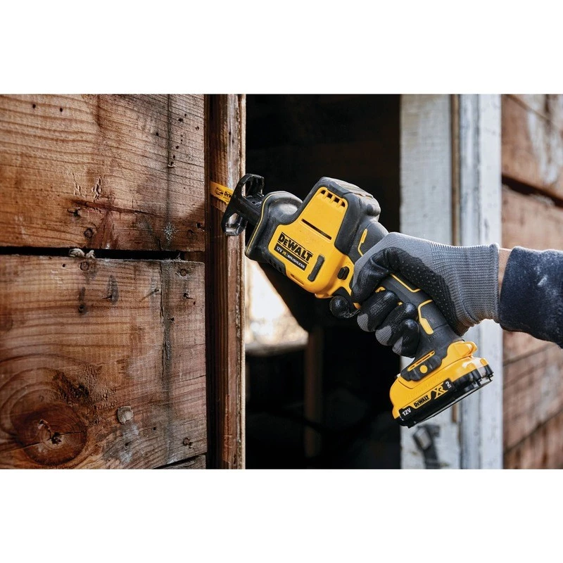 DeWALT DCS312D2-QW zobenzāģis 2800 sitieni/min Melns, Dzeltens