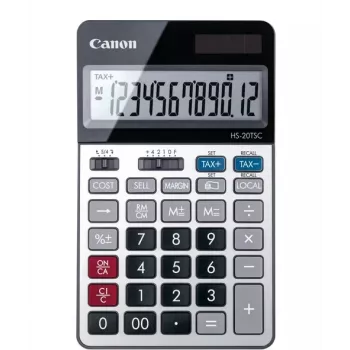 Canon HS-20TSC kalkulators Galda Finanšu Melns, Sudrabains