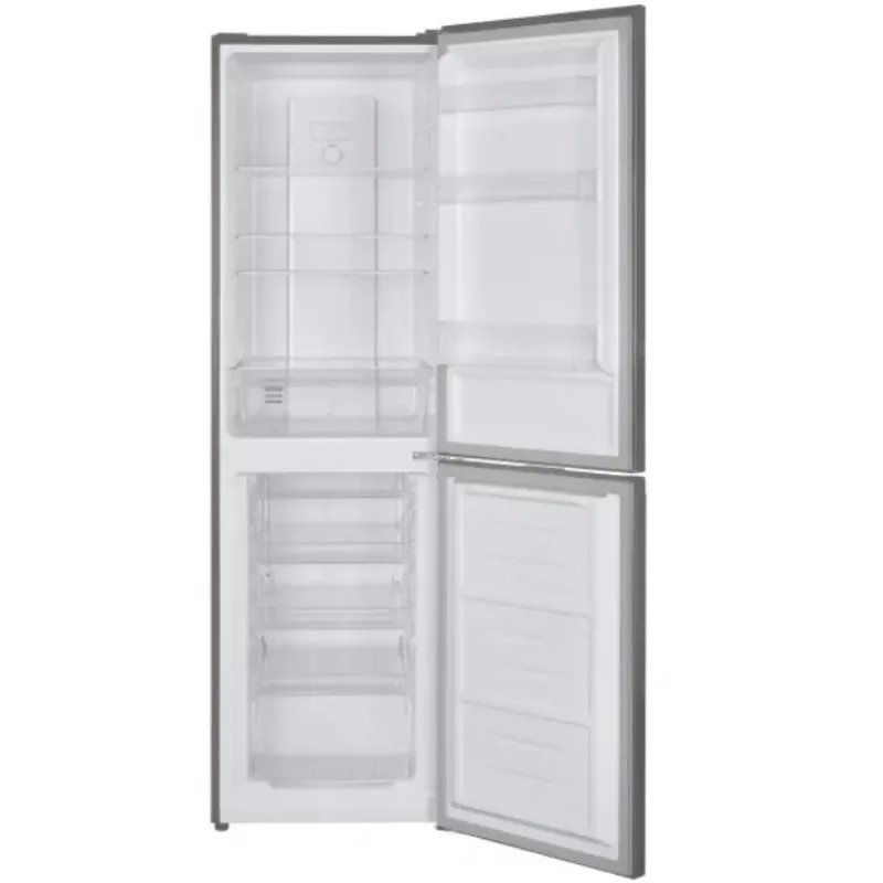 Ledusskapis-saldētava MPM MPM-248-FF-58 — brīvi stāvošs 248 L (kopā 265 L), apakšējā saldētava 82 L, No Frost, tumšā inoksa krāsā