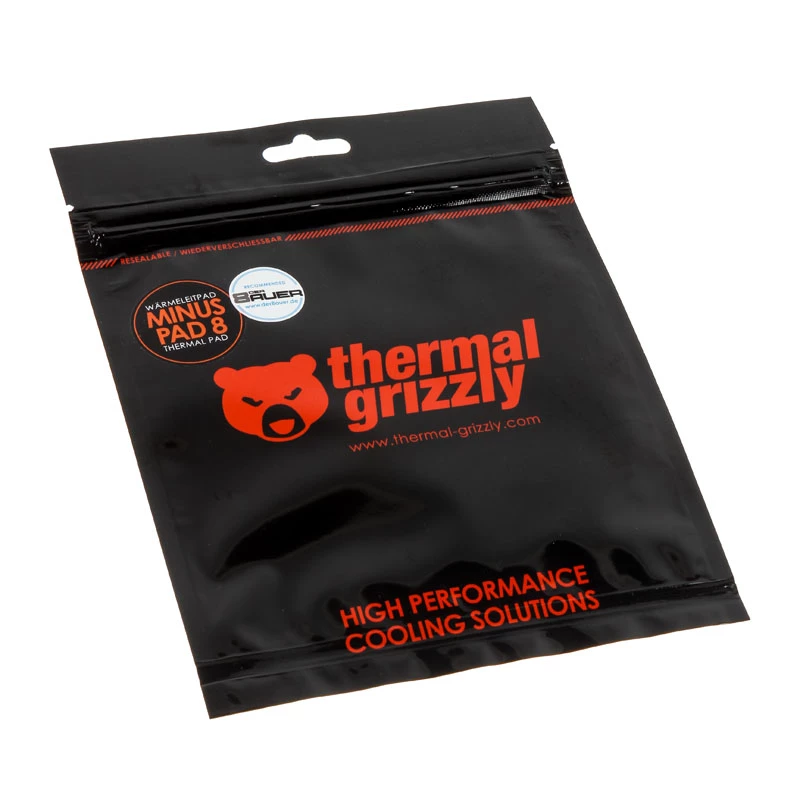 Thermal Grizzly | Minus Pad 8 - 30 x 30 x 2.0 mm | N/A | Temperatūras diapazons: -100°C / +250°C