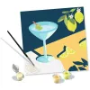 Gleznošanas komplekts Ravensburger CreArt Mocktail Lemon – krāsošanas pēc numuriem komplekts