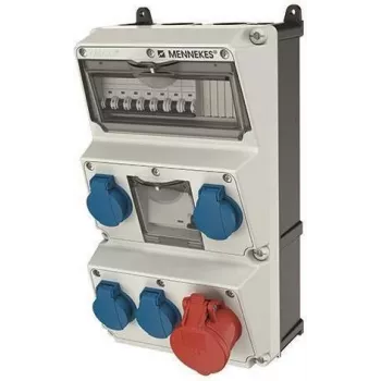 MENNEKES Elektrotechnik GmbH & Co. KG Kontaktligzdu kombinācija AMAXX 930019 (930019)