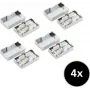 Tīkla pagarinājuma komplekts ShiverPeaks 75001-SET4 Cat. 6 4 iepakojumā