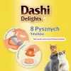 Kaķu kārums INABA Dashi Delights vistas un tunča buljona garšā, 70 g paplātē, bez graudiem, bez lipekļa, bez sojas