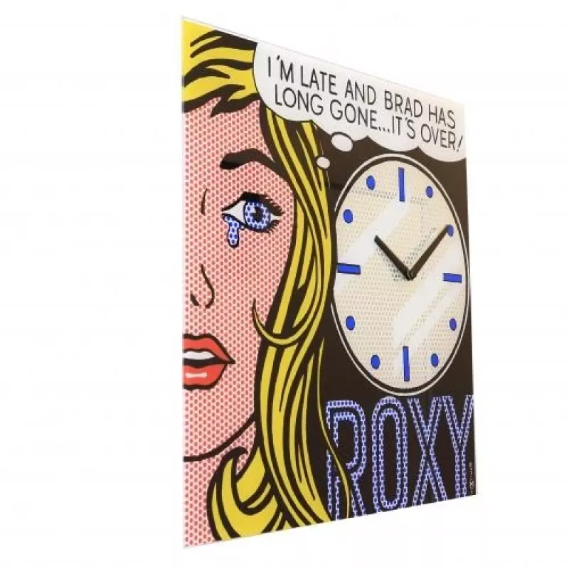 NeXtime klok 8153 Cinema Date, 43x43.2 cm, sienas, melns/daudzkrāsains