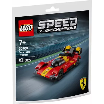 LEGO Construction Toy Speed Champions Ferrari 499P Super Sports Car Polybag 30709