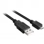 USB kabelis Sharkoon 1.5m Micro-USB2.0-B/USB2.0-A