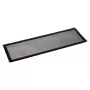 Putekļu filtrs DEMCiflex 0306 datoram, melns/pelēks, 120 mm x 370,1 mm