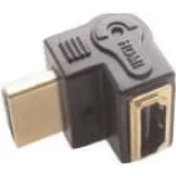 HDMI dzimuma maiņas adapteris e+p HDMI 7 Melns