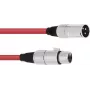 XLR savienojuma kabelis Omnitronic 30220905 ar 1x XLR vīrišķo un 1x XLR sievišķo savienotāju