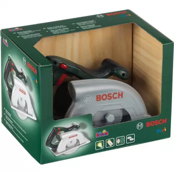 Theo Klein 8421 Bosch riņķzāģis I ar baterijām darbināms ar riņķveida kustību, gaismas un skaņas funkcijām I Izmēri: 23 cm x 16 cm x 14,5 cm I Rotaļlieta priekš