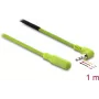 Kabelis DELOCK sensors/izpildmehānisms 1 m ar 3,5 mm spraudni (zaļš)