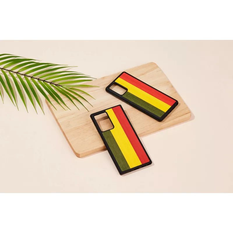 Viedtālruņa maciņš man and wood Galaxy Note 20 reggae melns