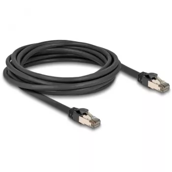 Tīkla kabelis DeLOCK RJ45 Cat.6A 5m Melns
