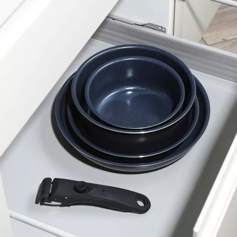 Trauku komplekts Russell Hobbs RH03319EU7, 5 daļas, nepiedegošas pannas, piemērots trauku mazgājamai mašīnai