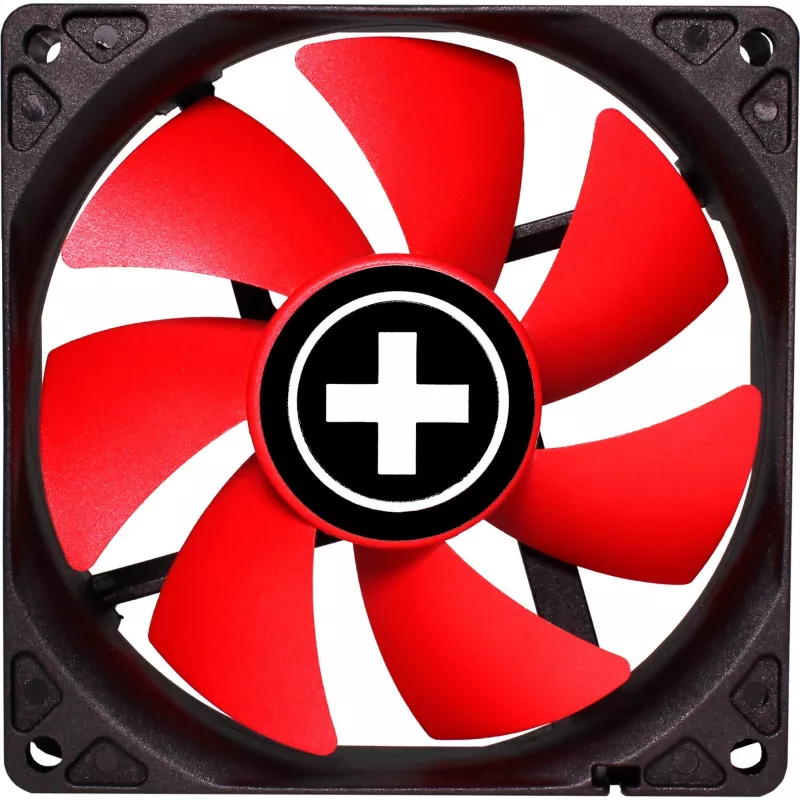 Xilence XF038 92mm sarkans korpusa ventilators