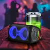 Portable music center MANTA SPK0401B100 Bluetooth speaker, 100 W peak, FM radio, karaoke, built-in baterija, X-BASS