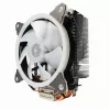 Gaisa dzesētājs Gembird CPU-HURACAN-ARGB-X130 12 cm melns balts
