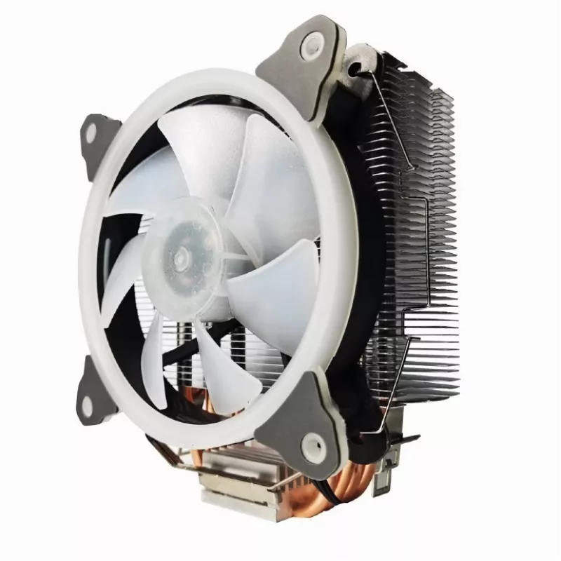 Gaisa dzesētājs Gembird CPU-HURACAN-ARGB-X130 12 cm melns balts