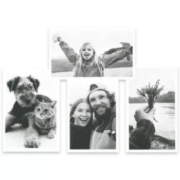 Termiskās drukas papīra ruļļi EASYPIX InstantFUN 5x 55600 — 5 termiskā papīra ruļļu iepakojums