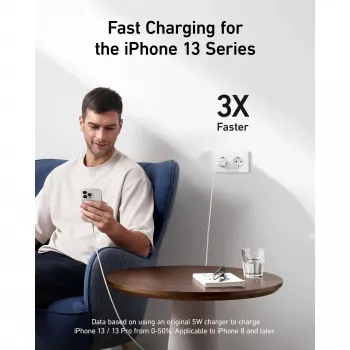 Charger Anker 511 Nano Pro Indoor USB Fast Charging Mobile Tablet balta