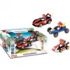 Transportlīdzekļu komplekts Mario Kart 3 gab. velk un brauc
