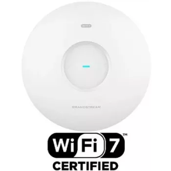 Piekļuves punkts Grandstream GWN7670 – divjoslu 2,4/5 GHz Wi‑Fi 802.11ac, MU‑MIMO, PoE, 2x RJ‑45, atbalsta 256 lietotājus, sienas stiprinājums, balts