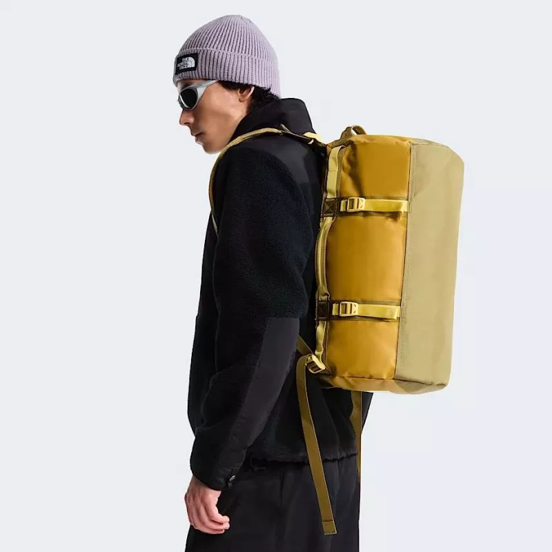 Ceļojumu soma The North Face Base Camp Duffel XS - iedeguma/cedra/medus krāsa