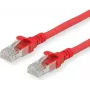 ROLINE - Patch-kabelis - RJ-45 (M) to RJ-45 (M) - 30 cm - SFTP, PiMF - CAT 6 - Halogen-Free, Moulded, Stranded - Sarkans (21.15.2952)