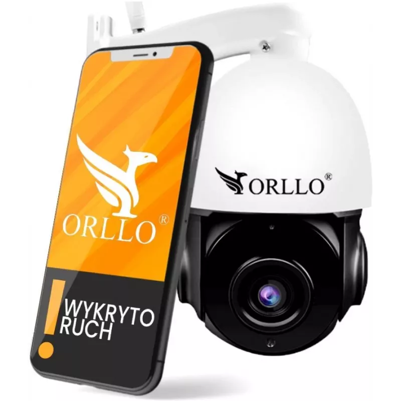 ORLLO Z18 grozāma ārējā SIM 4MP IP kamera