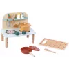 Rotaļu virtuve PROMIS KD08 kompakta mini virtuves komplekts, daudzkrāsains, no 3 gadu vecuma