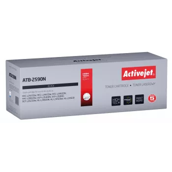 Toneris ActiveJet ATB-2590N saderīgs ar Brother TN2590, melns, 1200 lappuses, viens iepakojumā