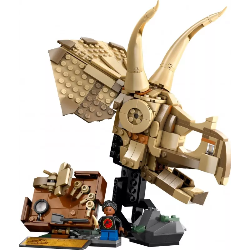 LEGO JURASSIC WORLD 76969 Dinozauru fosilijas: Triceratops galvaskauss