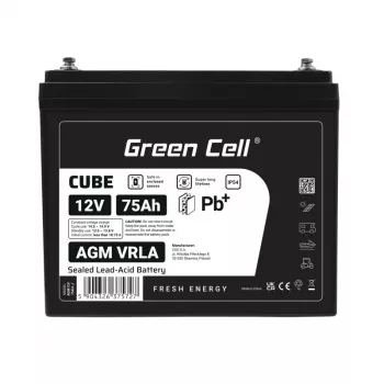 Akumulators AGM VRLA 12V 75Ah IP54