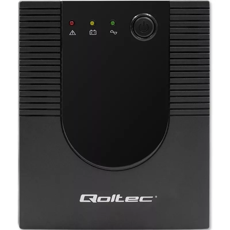 Nepārtrauktās barošanas avots UPS Qoltec 53775 1.2 kVA 720 W 4 AC kontaktligzdas